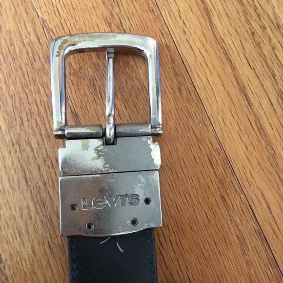 Levi’s Men’s Brown Leather Belt with Back Patch Logo Buckle | Size 34 - Picture 4 of 7